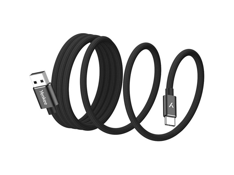 Yenkee YCU 04 BK USB-A – USB-C magnetski kabel, crni