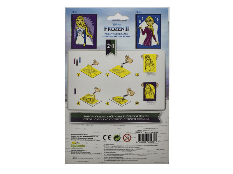 Jégvarázs 2 homokfestő készlet (DS38)