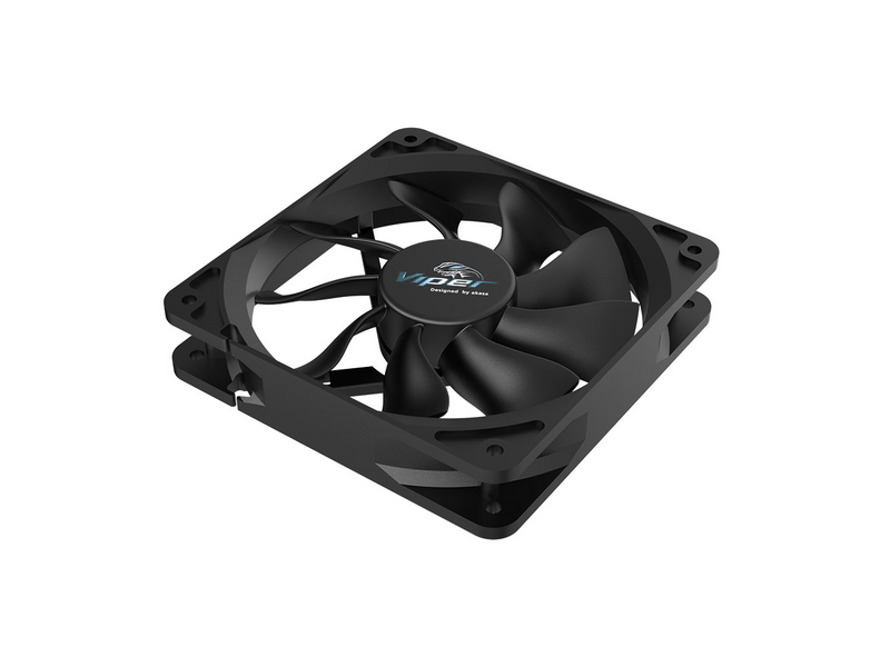 Akasa Viper Black PC Ventilátor, 12 cm (AK-FN065)