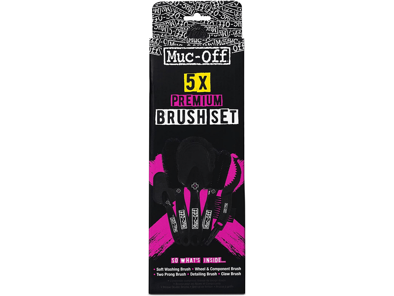 Muc-Off 206 Prémium tisztítókefe készlet, 5 db
