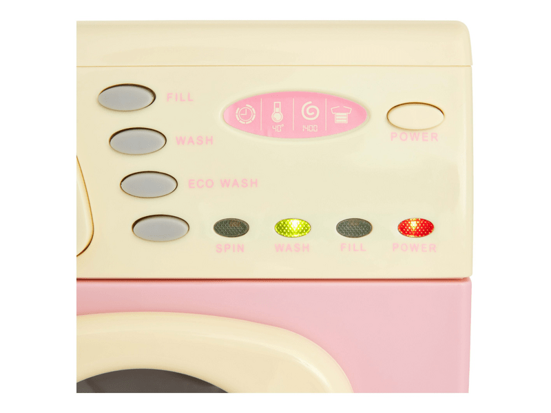 Casdon Elektromos játék mosógép, rózsaszín (62150)