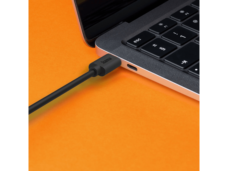 Hama USB Type-C 100W Adatkábel, 1.2 m (86448)
