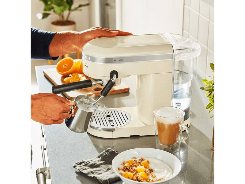 KitchenAid 5KES6503EAC Artisan eszpresszó kávéfőző, krém