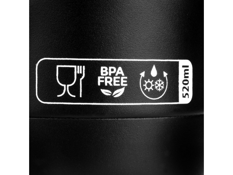 Spokey Hotty Black termosz, 520 ml (40400)