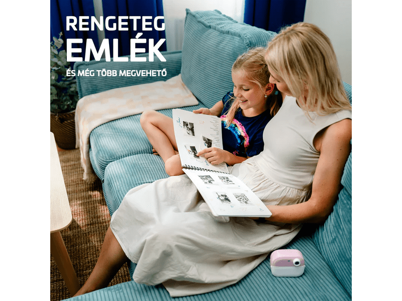 LAMAX InstaKid2 Play Gyerekkamera, kék