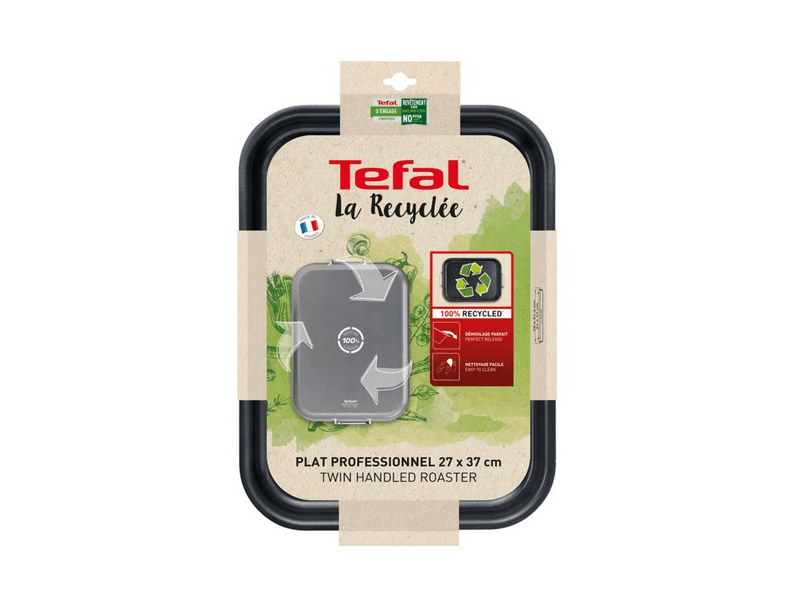 Tefal La Recyclé J5705953 Tepsi, 37 x 27 cm
