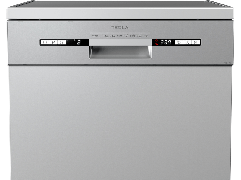 Mosogatógép szabadonálló,12ter,7pr,inox