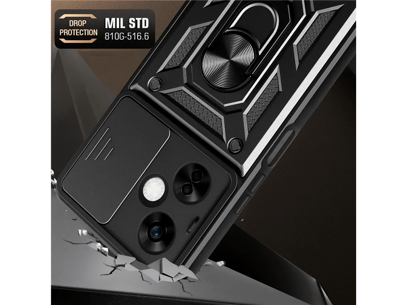 Gigapack Xiaomi Redmi Note 12 4G Defender tok, fekete (138562)