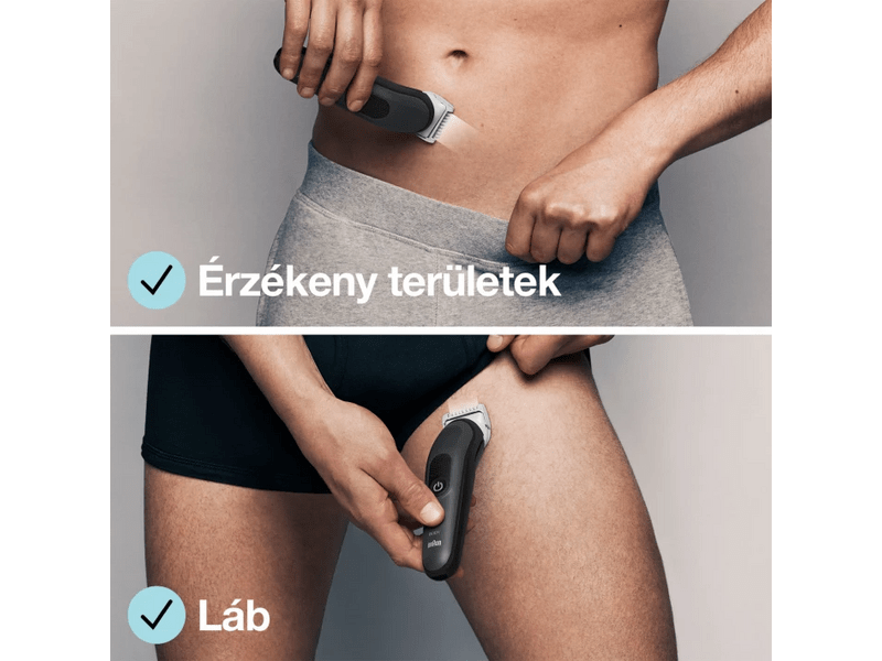 Braun BG3340 3-as testszőrnyíró