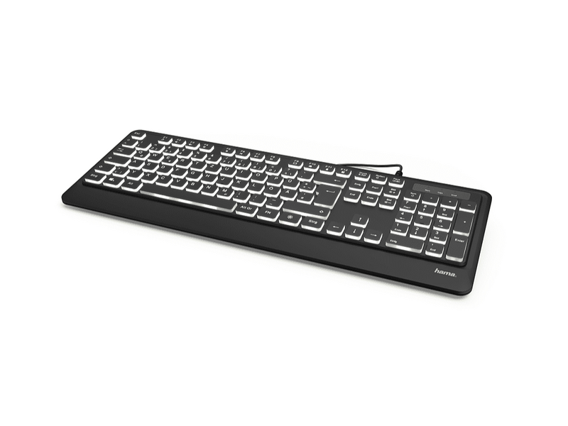 Hama KC-550 Illuminated LED Billentyűzet (182671)