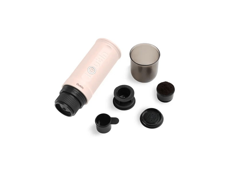 Outin Nano Akkus hordozható kávéfőző, rózsakvarc
