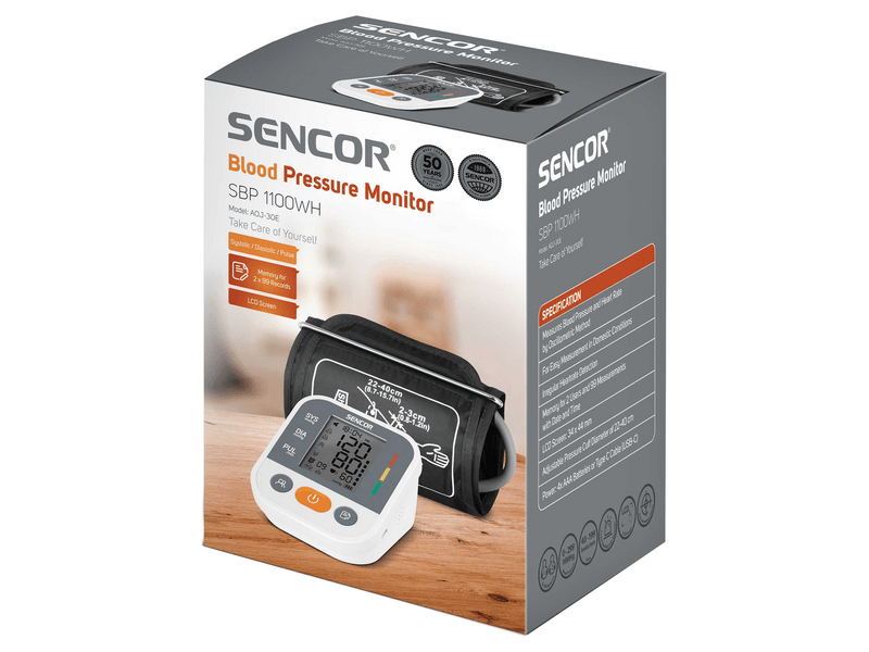 Sencor SBP 1100WH mjerač krvnog tlaka