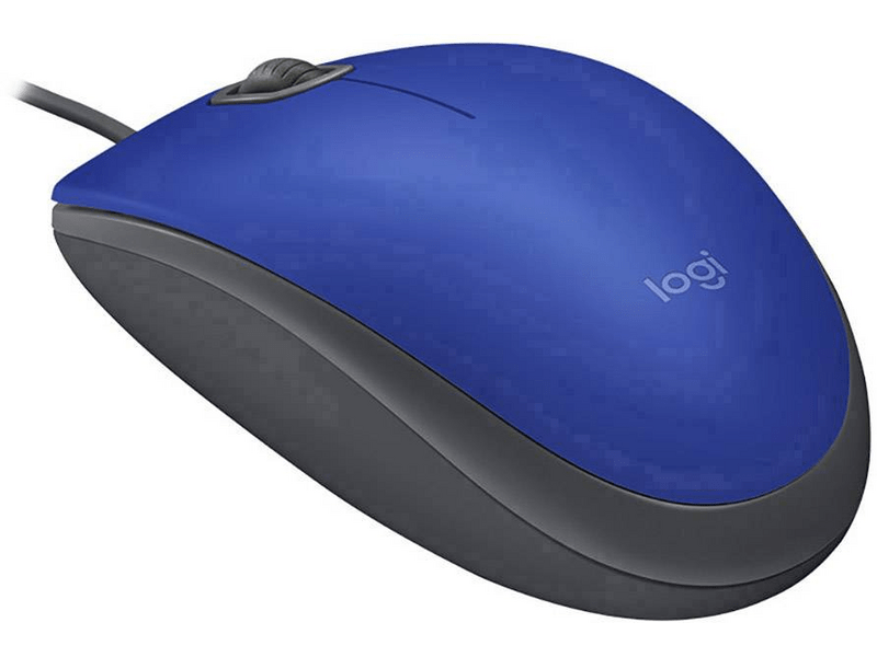 Logitech M110 Silent Vezetékes egér, kék