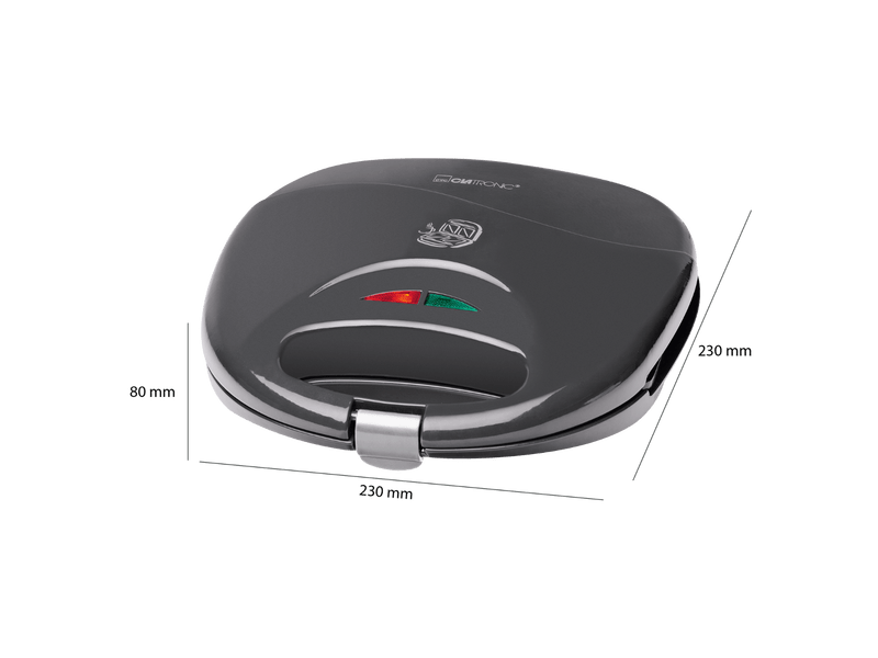 Clatronic ST 3477 Szendvicssütő, szürke