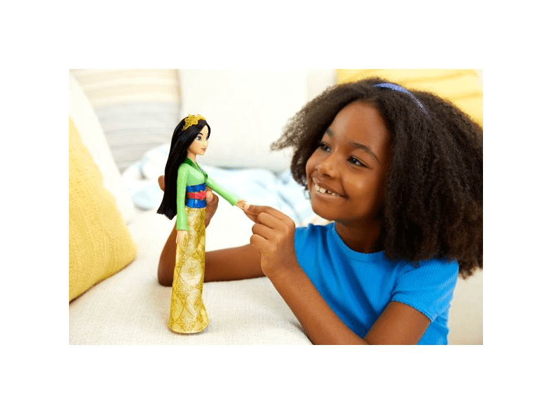 Disney Princess Csillogó hercegnő baba - Mulan (HLW14)