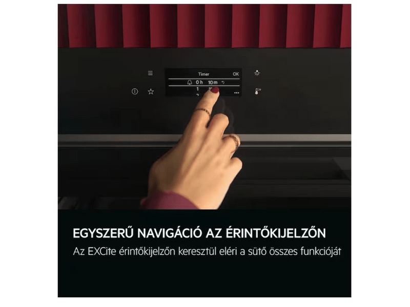 AEG TE7PB63ZAB Beépíthető sütő