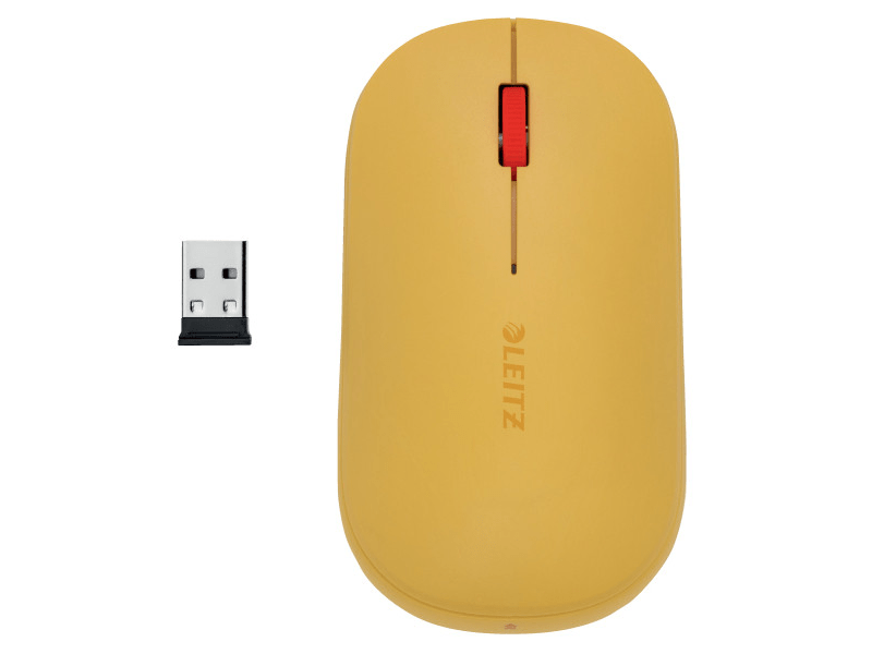 Leitz Cosy vezeték nélküli egér, meleg sárga (65310019)