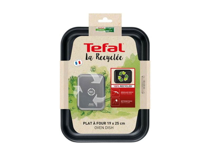 Tefal La Recyclé J5700553 Tepsi, 25 x 19 cm