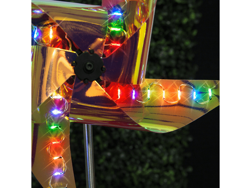 Garden of Eden 11272 LED-es leszúrható szolár szélforgó