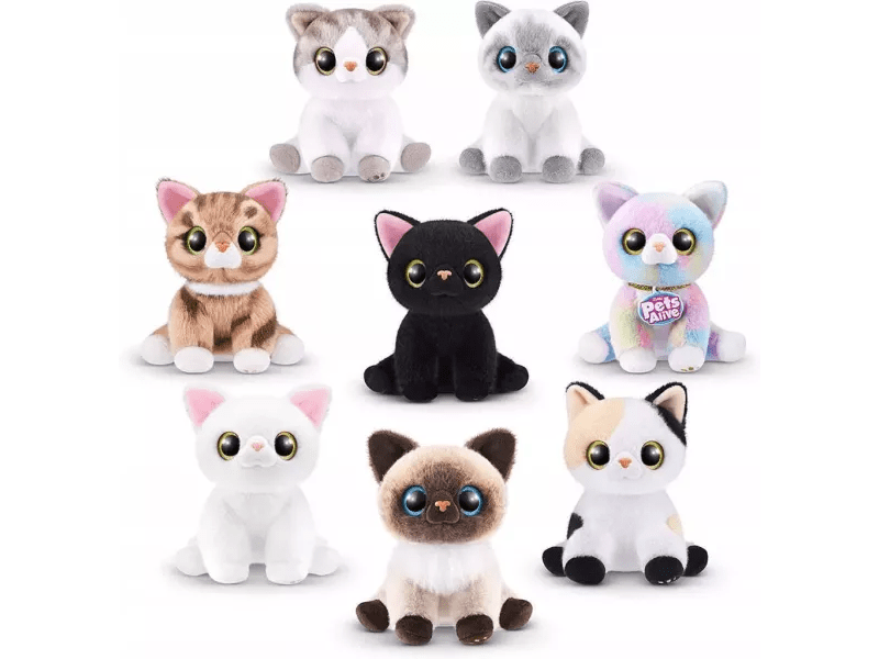 Pets Alive: Bársonyos Cicusok - Meglepetés interaktív cica (9541)