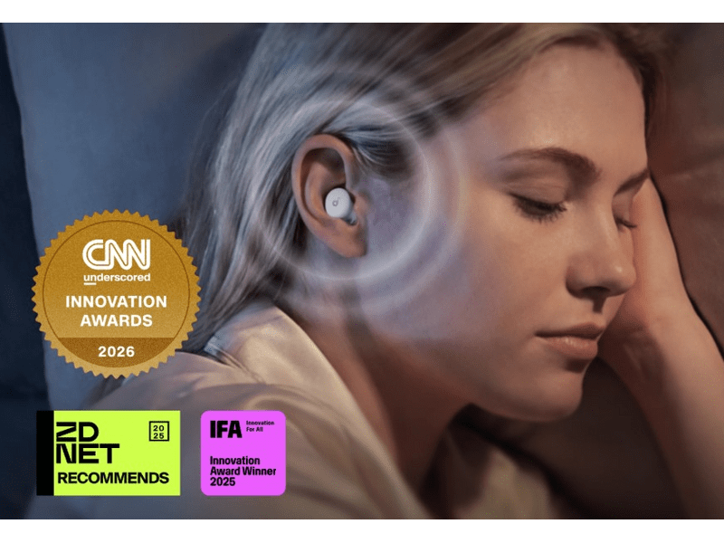 Anker Soundcore Sleep A30 Bluetooth fülhallgató, fehér (D1301G21)