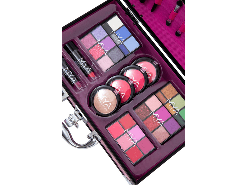 MYA Cosmetics Bon Voyage sminkkészlet, pink/fekete (410034)