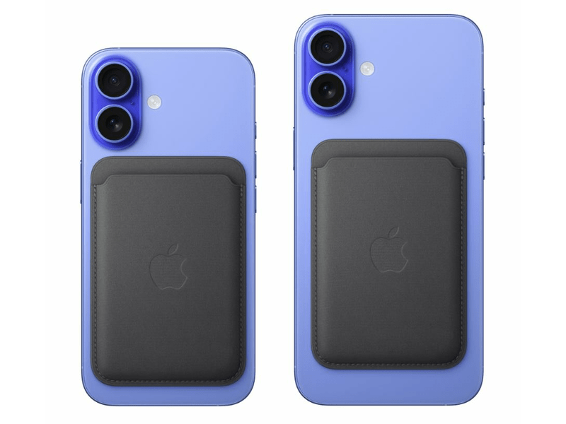 Apple MagSafe iPhone FineWoven szövettárca, fekete (MA6W4ZM/A)