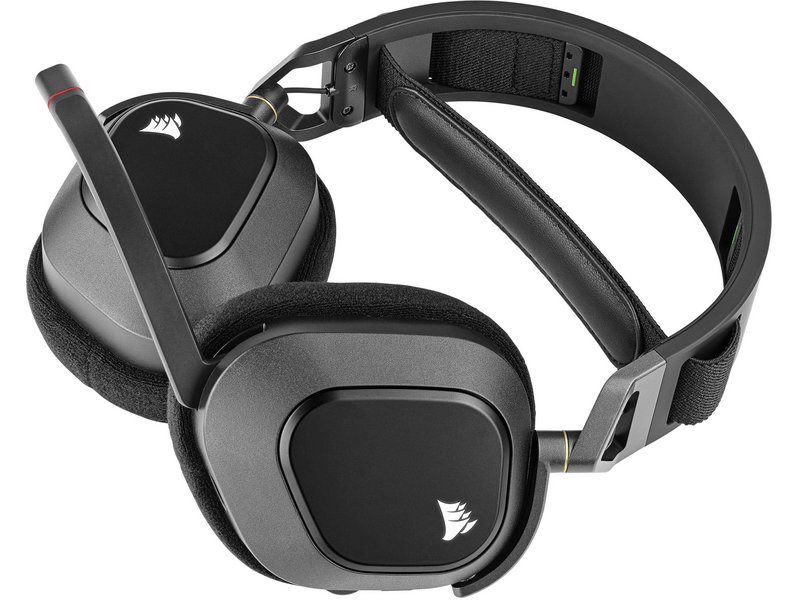 Corsair HS80 RGB Vezeték nélküli gamer headset (CA-9011235-EU)