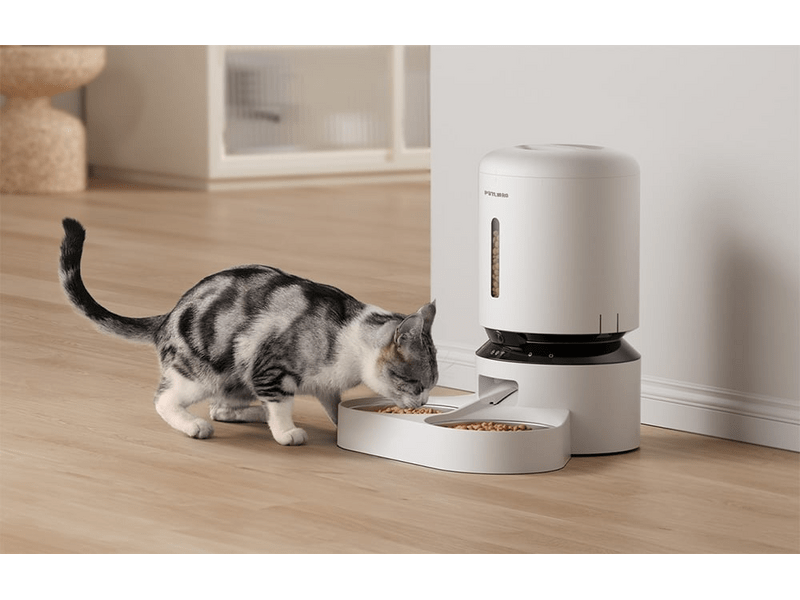 Petlibro Granary WiFi-s eledeladagoló dupla tállal, kamerával, fehér (PL-AF203-36W)