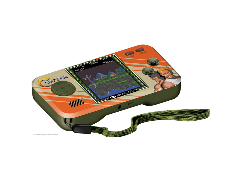 My Arcade Contra 2in1 Premium Edition Hordozható játékkonzol