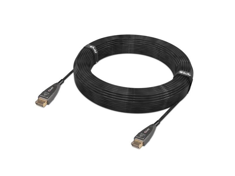 Club 3D CAC-1079 DisplayPort 1.4 Aktív Optikai kábel, 20 m