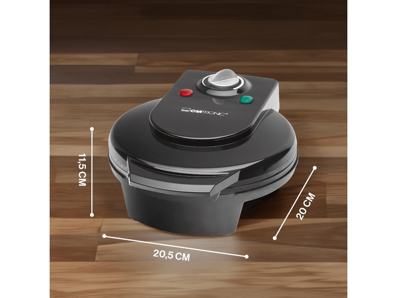 Clatronic WA 3491 Gofrisütő, fekete