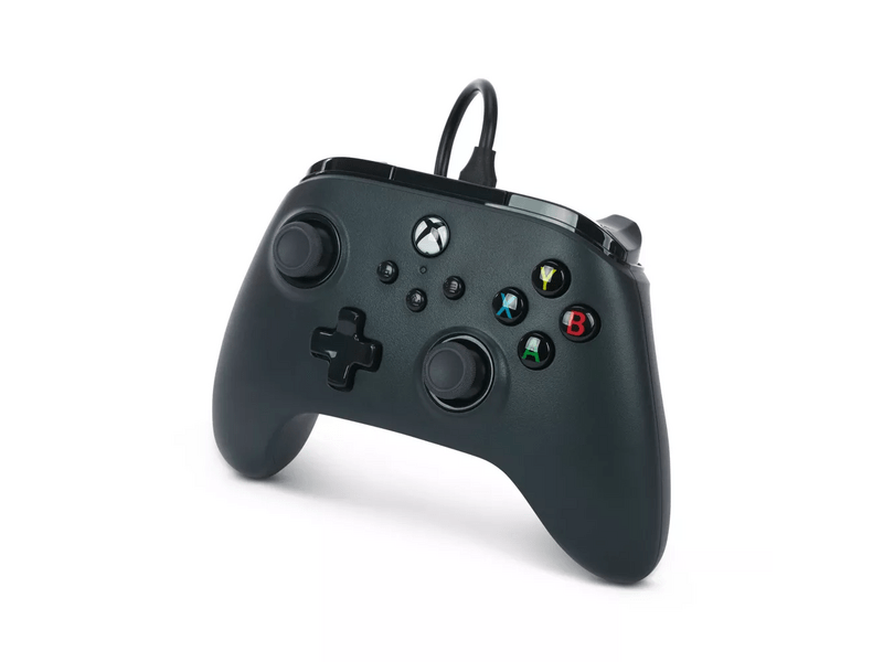 PowerA Xbox Series X|S Vezetékes kontroller, fekete (1519265-03)