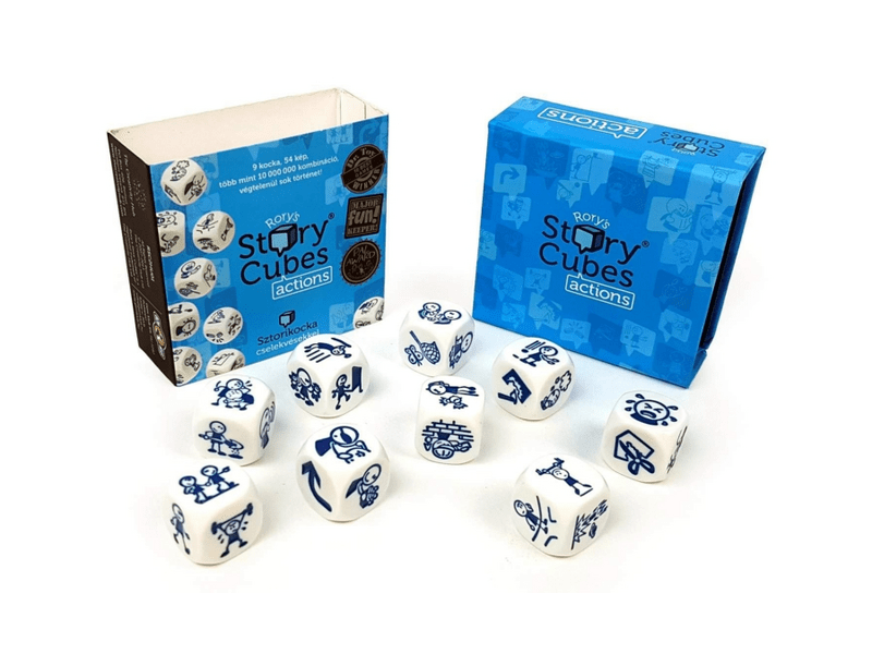 Sztorikocka Cselekvésekkel Társasjáték (31678)