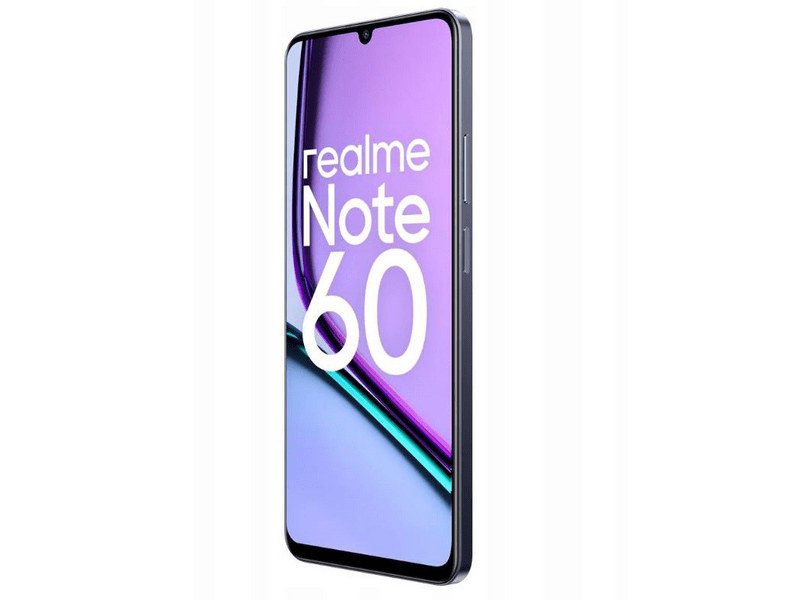 Realme Note 60 6/128GB pametni telefon, crne boje