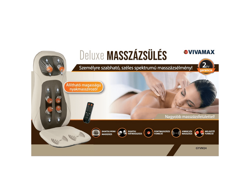 Vivamax DeLuxe masszázsülés (GYVM24)