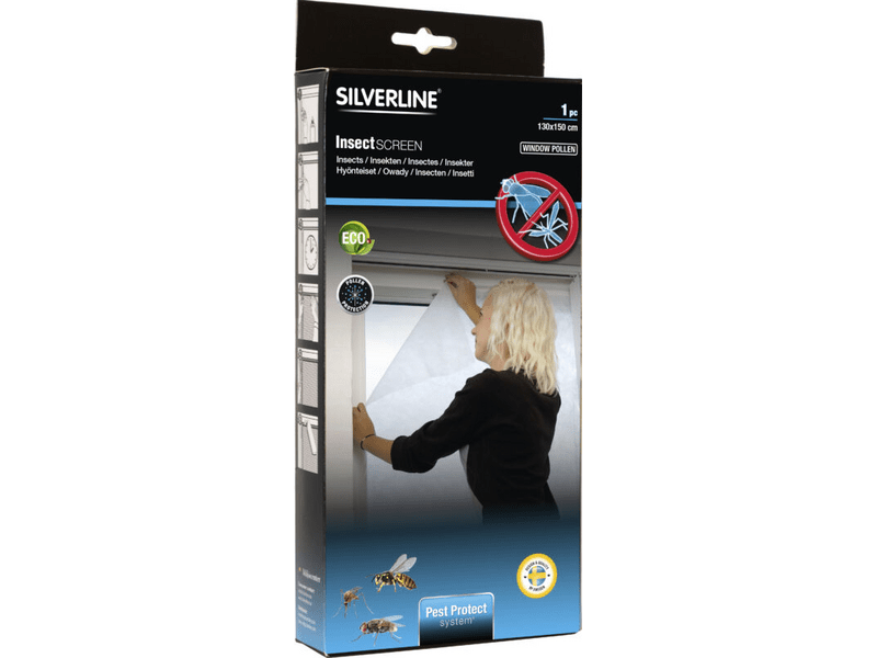 Silverline IN22452 Szúnyogháló ablakra por- és pollenszűrővel