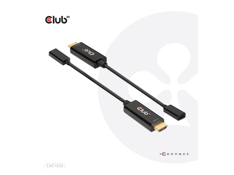 Club 3D CAC-1333 HDMI - USB Type-C 4K60Hz Adapter