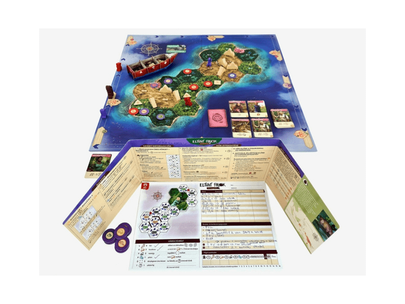 Eltűnt fajok nyomában társasjáték (REN 10002)