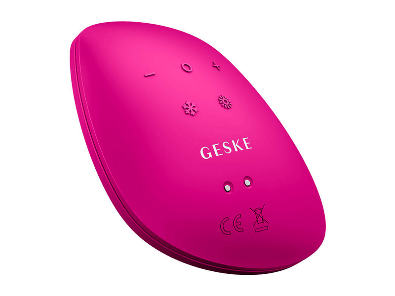 Geske 9 az 1-ben Okos hideg & meleg bőrvasaló arcra, magenta