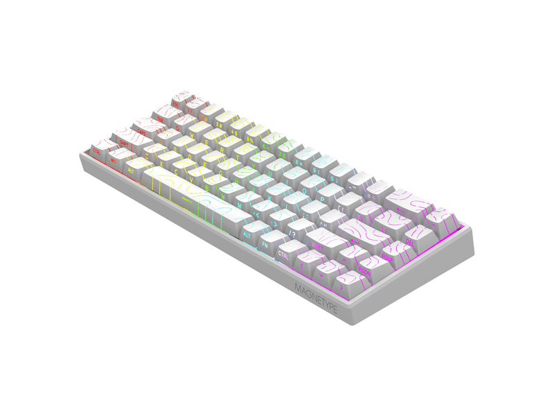 Yenkee YKB 3800WE MAGNETYPE US Gamer billentyűzet, fehér