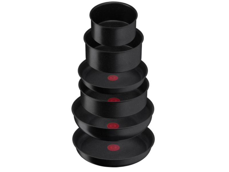 Tefal Ingenio Black Stone L3998702 7 db-os edényszett