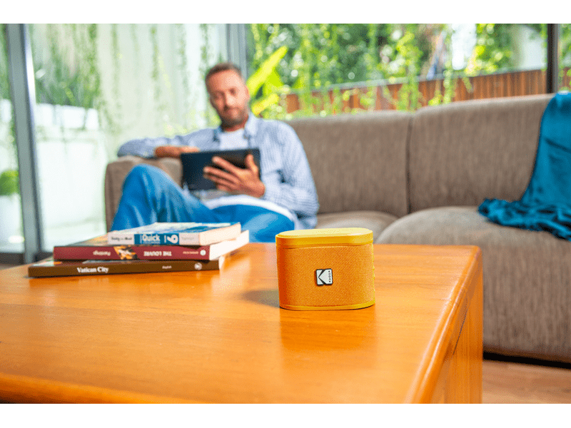 Kodak Soundbrix hordozható hangszóró, narancssárga (KO-BRIXOR)