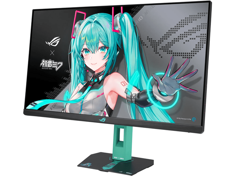 Asus ROG Strix XG27ACMEG-G Hatsune Miku Edition Gamer monitor