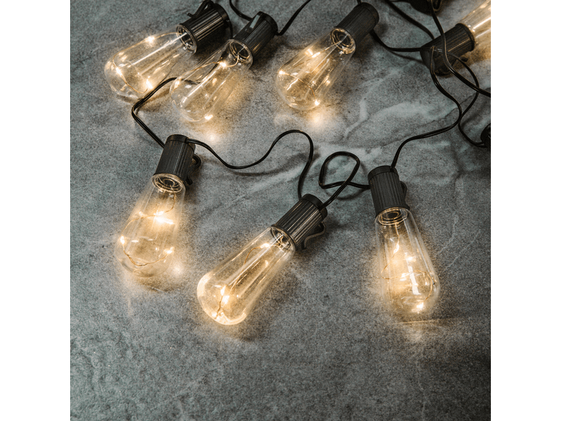 Garden of Eden 11742 Szolár LED fényfüzér, villanykörte