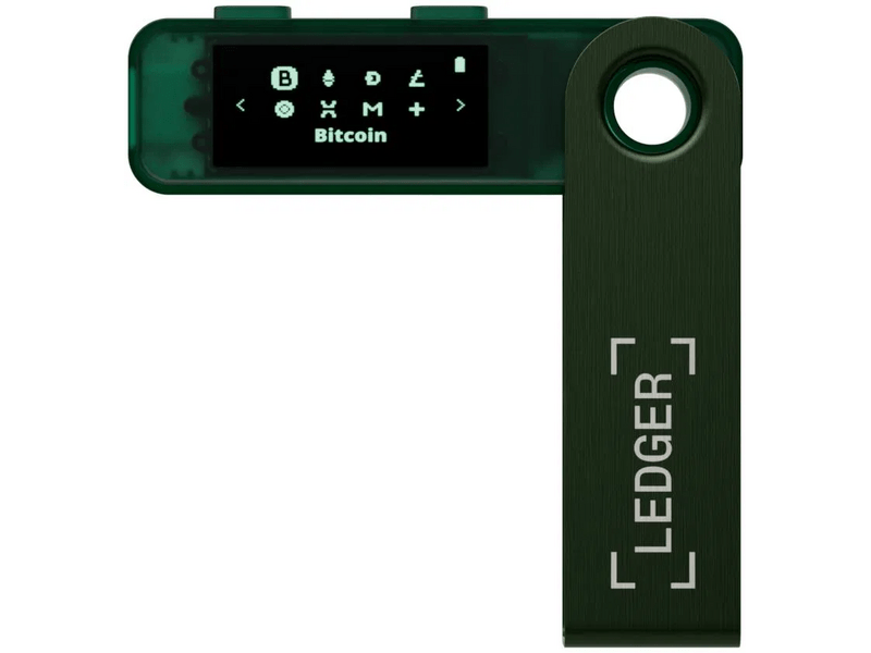 Ledger Nano S Plus Emerald Green Crypto tárca