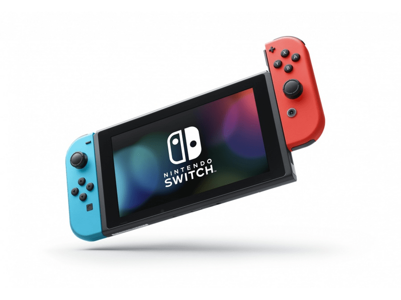 Nintendo Switch Konzol Red&Blue Joy-Con-nal (NSH004)