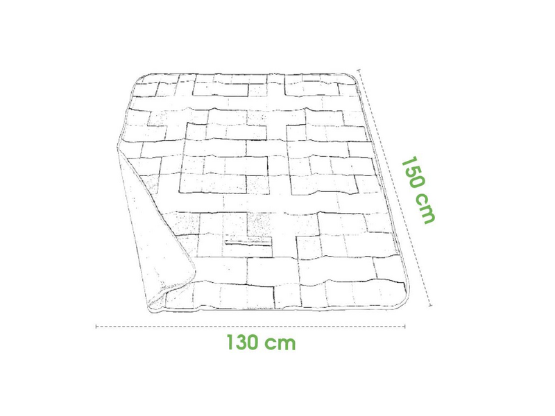 Spokey Colour piknik takaró (8943)