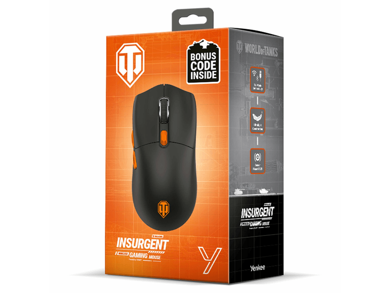 Yenkee YMS WT300 Insurgent Vezeték nélküli gamer egér