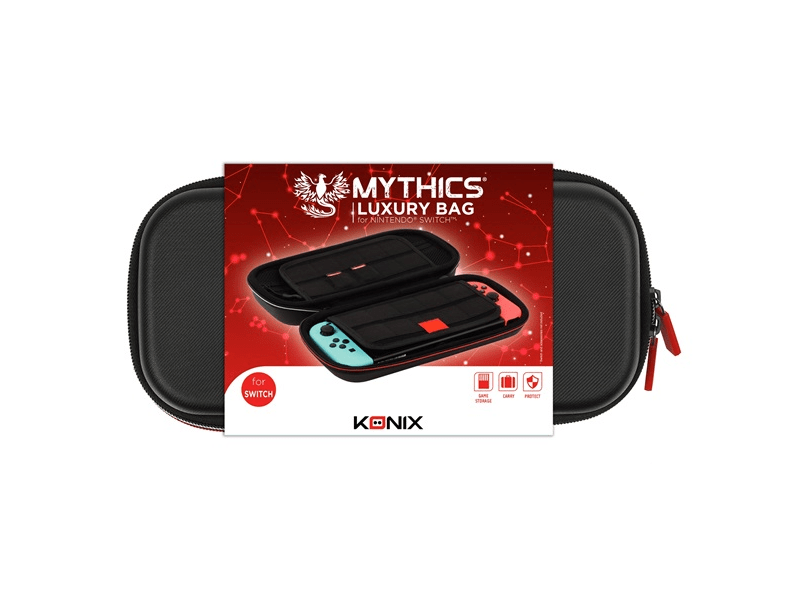 Konix Nintendo Switch/Lite/OLED Luxus Táska (NS-LB-BK)